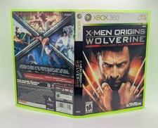 X-Men Origins Wolverine Uncaged - No Game Xbox 360 Empty Case Replacement