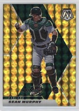 2021 Panini Mosaic Reactive Yellow Mosaic Prizm Sean Murphy #172 0q1p