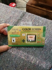 Nintendo Game and Watch: The Legend of Zelda Handheld Game System New Sealed 