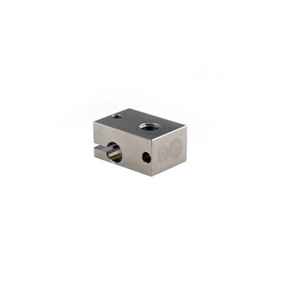 V6 Plated Copper Heizgerät Block - E3D