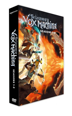The Legend of Vox Machina Seasons 1-3 (DVD) BRAND NEW & SEALED!