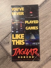 Brochure Catalog Multi Fold Atari Jaguar Youv...