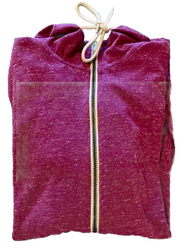 Danskin Now Medium Weight Athletic Hoodie With Pockets Rose Pink Size Med NWOTS - Picture 9 of 9