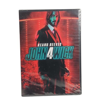John Wick Chapter 4 (DVD 2023) Keanu Reeves