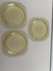 Vintage Federal MADRID AMBER Depression Glass 6" BREAD and Butter PLATE #3