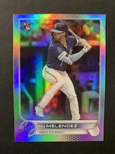 M.J. Melendez 2022 Topps Update Series Rainbow Foil Parallel #US223 Rookie RC