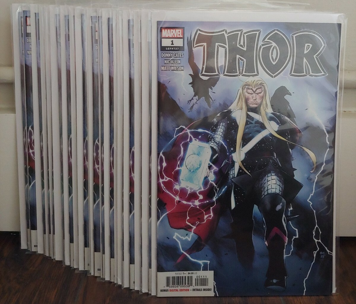 Thor #1 🔥1st Herald of Thunder 👑 Galactus MCU LGY#727 1st Print