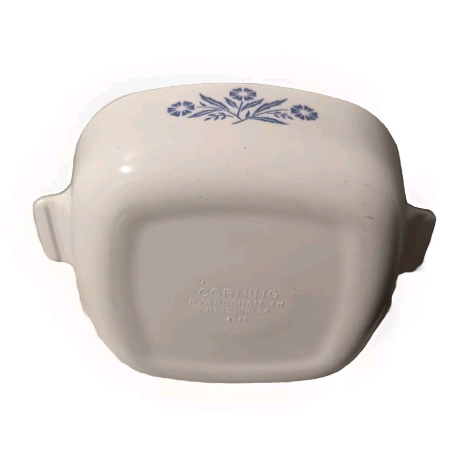 RARE VTG '59 A30 PYREX CORNING PYROCERAM SQUARE OPEN CASSEROLE DISH ...