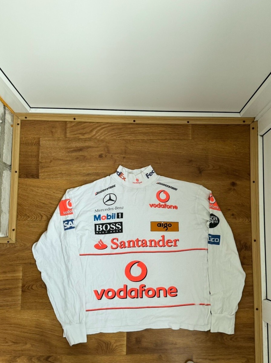 HUGO BOSS Mercedes　シャツ　F1 マクラーレン　メルセデス Mercedes Benz McLaren Racing T-Shirt F1 Hugo Boss Vodafone