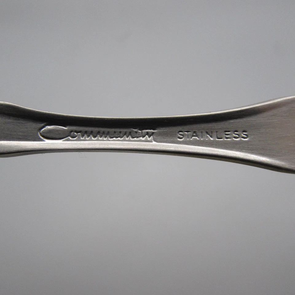 SET OF SIX - Oneida Stainless Flatware - PAUL REVERE -  Baby Spoons * COMMUNITY - Image 3 of 3