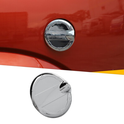 Chrome Door Fuel Filler Tank Gas Cap Cover for Dodge Nitro 2007-2012 Accessories