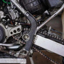 Black Frame Guards 1998-2025 Kawasaki KX80 KX85 Grip Tape Protectors KX 80 85