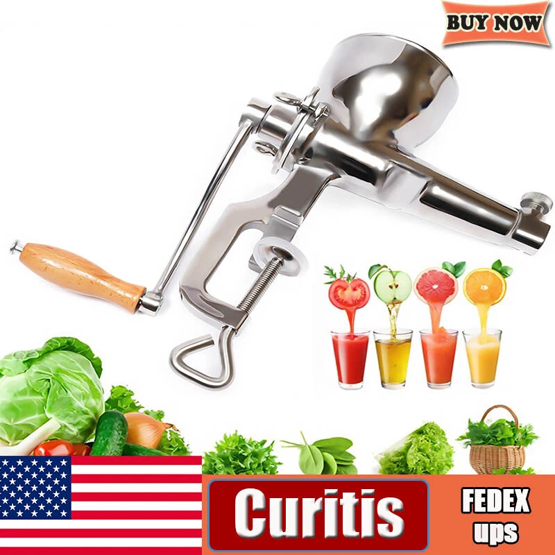 Manual Wheatgrass Juicer Hand Press Wheat Grass Juicing Extractor Fit Fruits
