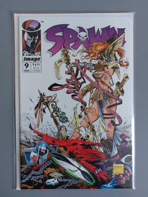Spawn #9 1993 Todd McFarlane 1st Print  1st appearance of Angela HIGH GRADE