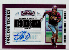 2019 Elite Extra Edition College Tickets Signatures #CT-HB Hunter Bishop