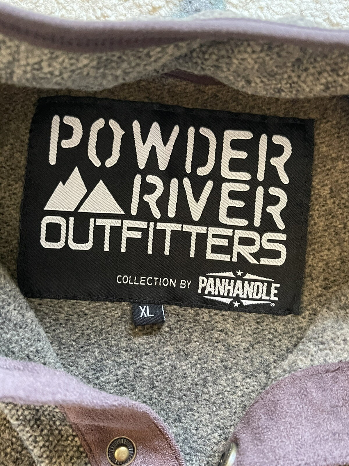 Powder River Outfitters Panhandle Collection 1/4 Snap Pullover SZ XL eBay