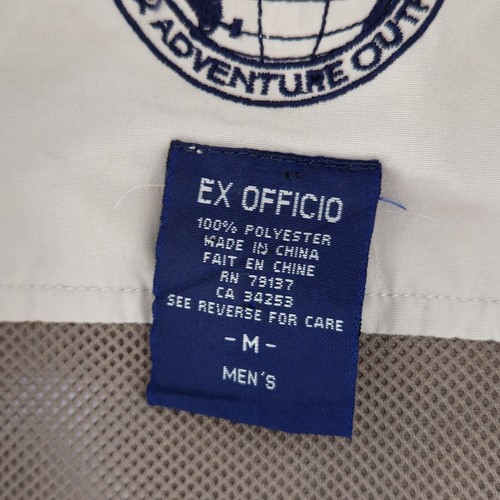 Exofficio Vest Cargo Utility Safari Fishing Hiking Gorpcore Khaki Tan Mens M - Picture 5 of 7