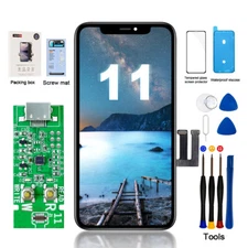 For iPhone 11 Display LCD Touch Digitizer Screen Frame Replacement True Tone