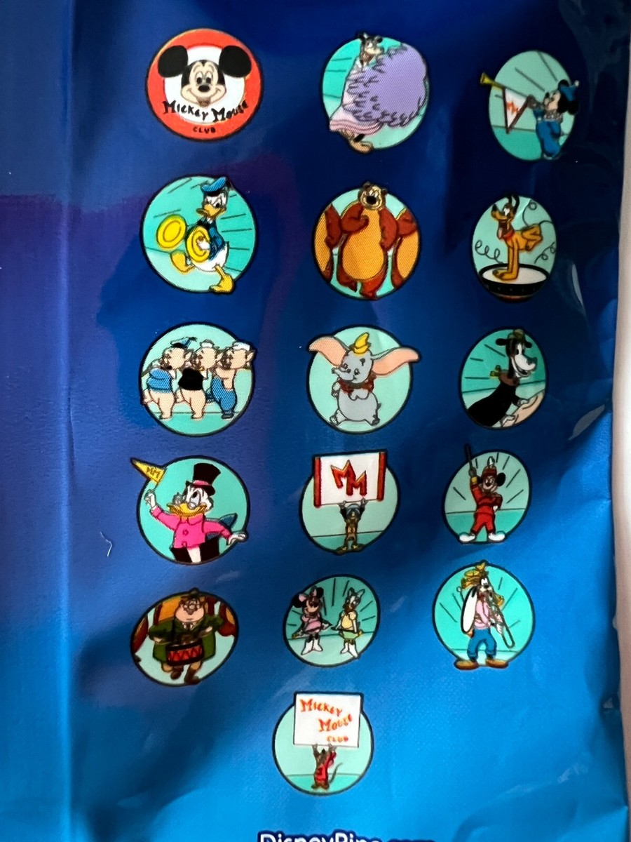 Disney - Mickey Mouse Club フレームピンバッチ 2024 Disney The Mickey Mouse Club Mystery Pins - Complete