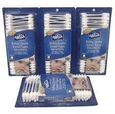 400 Safety Swabs Cotton swab Baby Safe large Cotton Tip for Newborn Babies