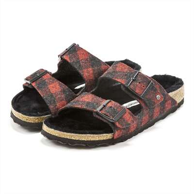 Birkenstock Men Sandals Flip Flops Arizona Rivet Wool Felt 