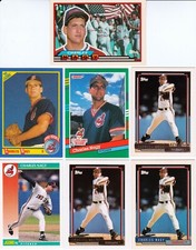 20 CHARLES NAGY different card lot 1989 - 2003 Indians Padres