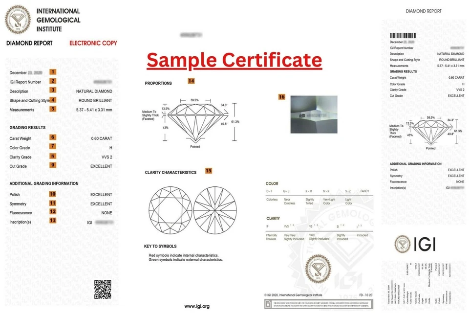 IGI Certificate 2.0 CT Oval Cut Loose Stone Lab Grown Diamond For Wedding Gifts - Image 3 of 4