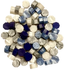 Snowy Night Color Mix - Sealing Wax Beads (approx 250 beads)
