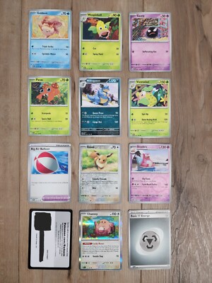 Pokemon 151 Meowth Tin + 2 OPEN packs Kabutops And Chansey Holos