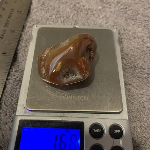 Lake Superior Agates 1.68 oz TUMBLE POLISHED AGATE Minnesota Gemstones Laker - Picture 2 of 5