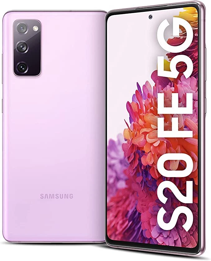 Samsung Galaxy S20 FE SM-G781U 5G 128GB Cloud Lavender Fully Unlocked GSM+CDMA