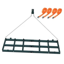 Drag Harrow Driveway Grader, Driveway Drag with 6 FT Chain, Heavy Duty 8FT