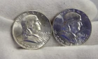 (2) 1962 US Franklin Halves 50c Nice Uncs...