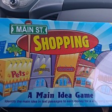 Lakeshore Main St Shopping Reading Level 2 Board Game  New Factory Sealed