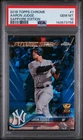 2018 Topps Chrome Sapphire Aaron Judge #1 PSA 10