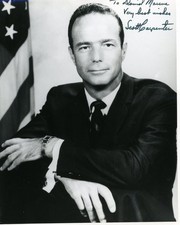 Mercury 7 Astronaut Scott Carpenter Signed Photo / 1962