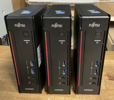 3x PC Fujitsu Esprimo Q556/2 Intel Pentium G4400T 8GB DDR4 TPM 2.0 OHNE HDD (03)