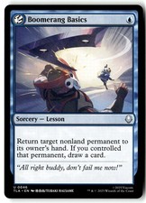 Boomerang Basics 46 Uncommon Avatar: The Last Airbender Magic: The Gathering NM