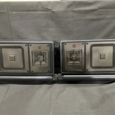 SONY APM-X5A Speaker System Pair Used Set Tested And Working w/Wall Mounts!