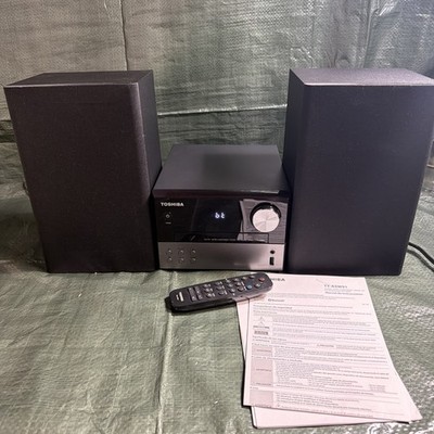Toshiba TY-ASW91 Mini HiFi System with Bluetooth - Black With Remote Manual