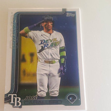 Topps 2025 Series 1 Jose Caballero Tampa Bay Rays #133 Base Set MLB Card