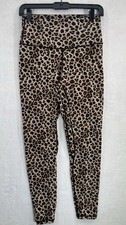 Colorfulkoala Cheetah Print Leopard Animal Leggings Size Large