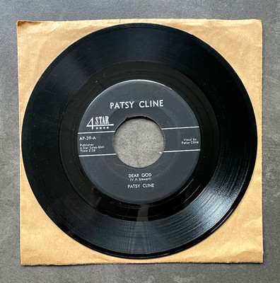 7'' Patsy Cline - Dear God - US 4 Star Radio Promo