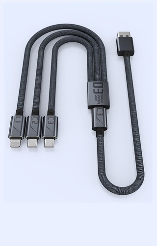 4in1 USB Type-C Cable 6ft Data Cord Super Fast Charging Cable For iPhone Samsung - Picture 2 of 11