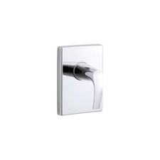 KOHLER Symbol Rite-Temp 1-Handle Tub  Shower Faucet Trim Kit in Polished Chrome