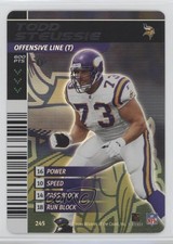 2001-02 NFL Showdown 1st Edition Todd Steussie #245 0dk