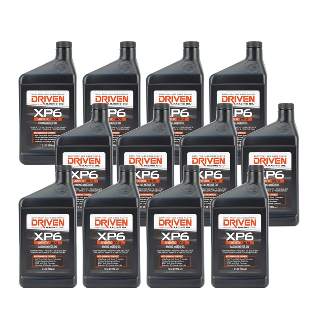 01007 Xp6 Synthetic 15w50 Motor Oil, 12 Quarts
