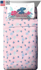 Kids Sheet Set with Fitted, Flat Sheets Pillow Cover - Ultra-Soft Bedding with