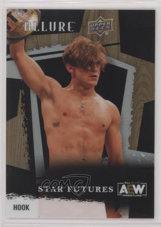 2022 Upper Deck Allure AEW Star Futures Table Hook #142 Rookie RC 02l5