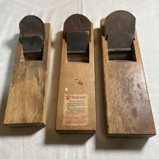 Japanese Vintage Wood working work Carpentry tool Hand Plane Used Set #23